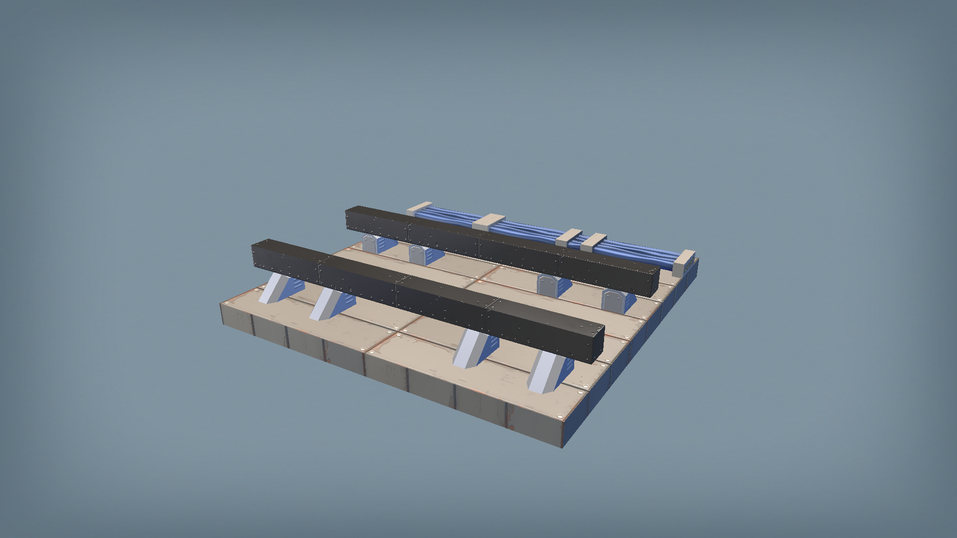 Modular Railway Straight (Short)