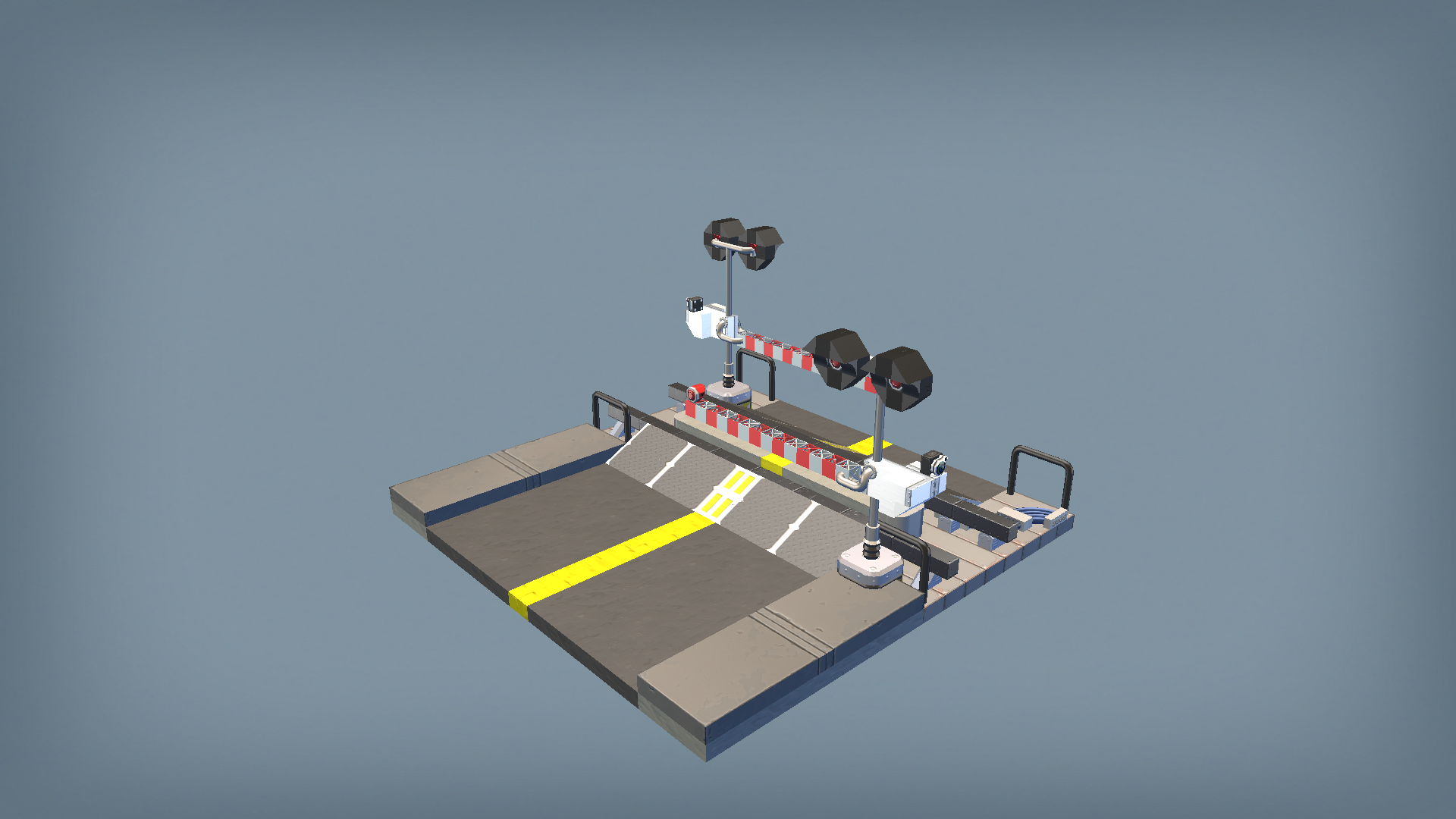 Modular Railway Crossing