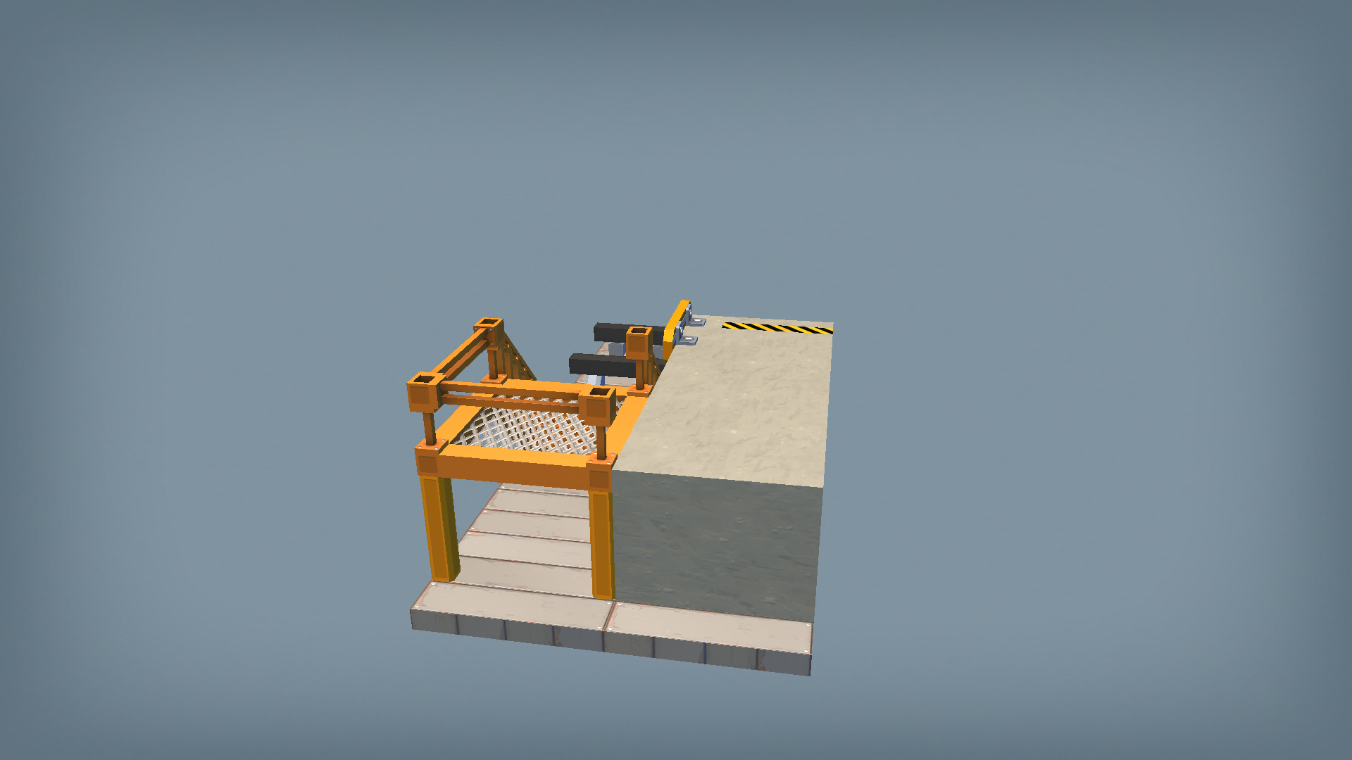 Modular Railway Cargo Station (Start)