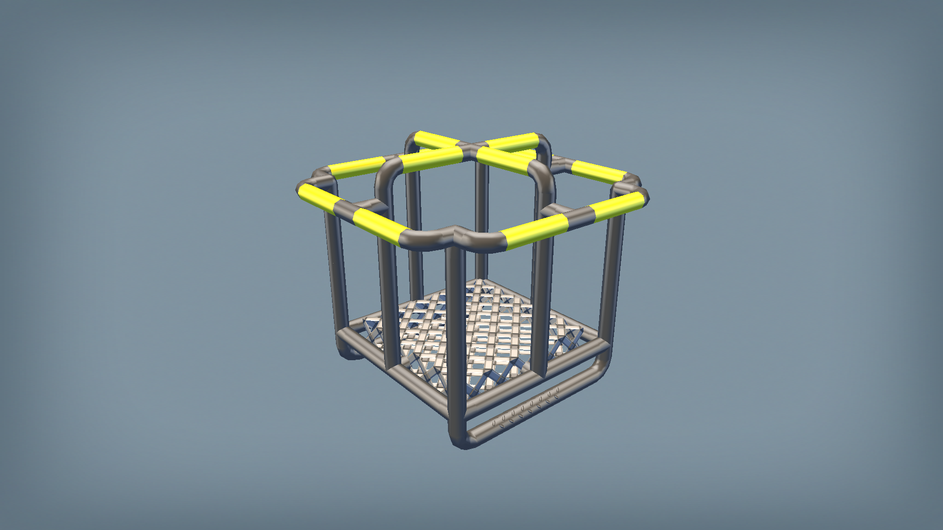 Modular Railway Cargo Basket