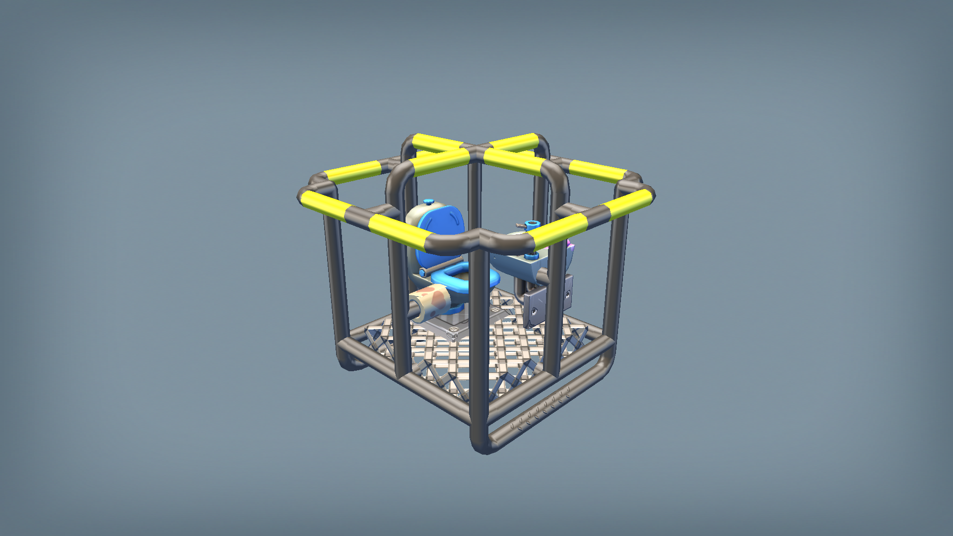 Modular Railway Cargo Basket (Restroom)