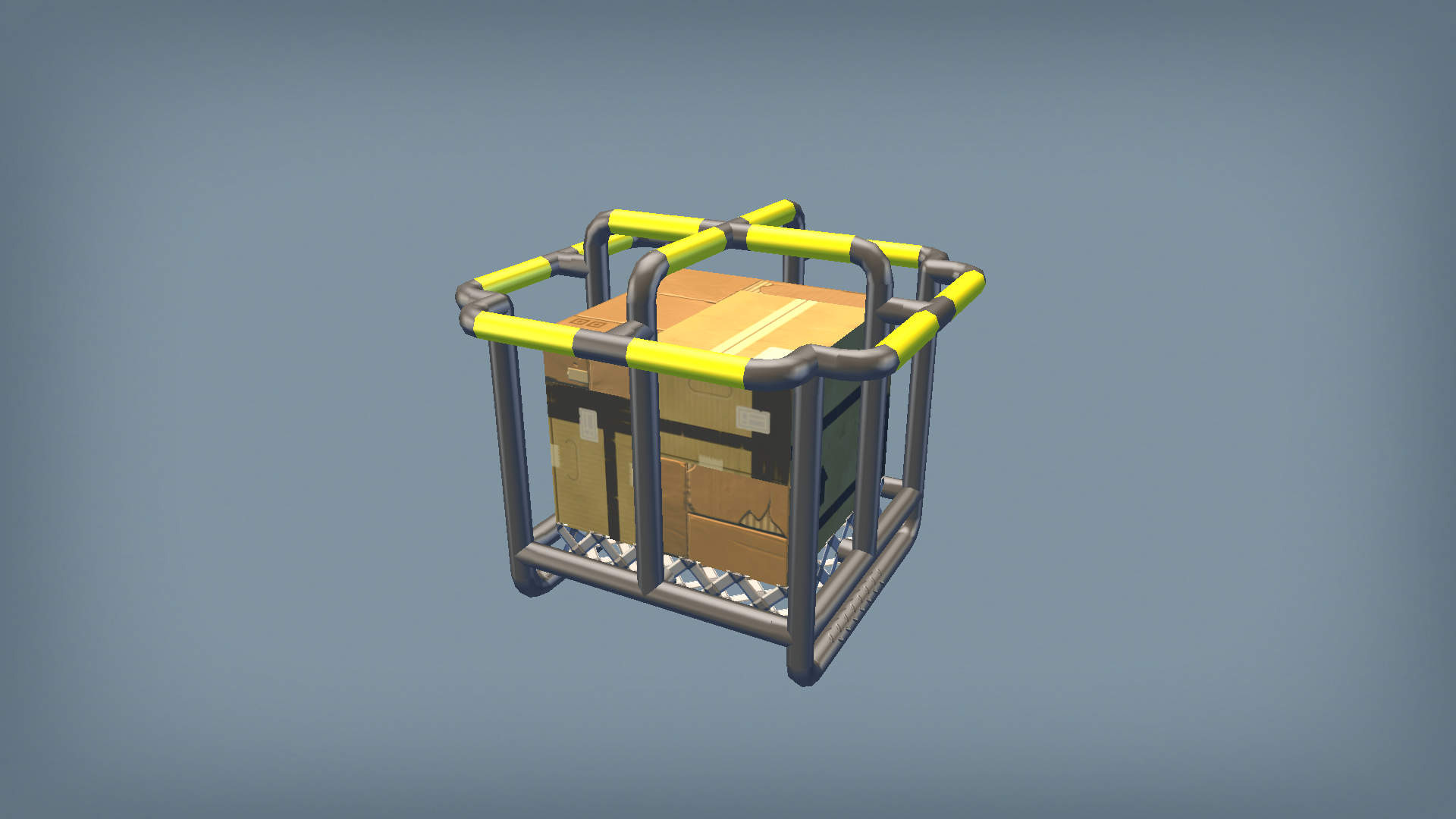 Modular Railway Cargo Basket (Boxes)