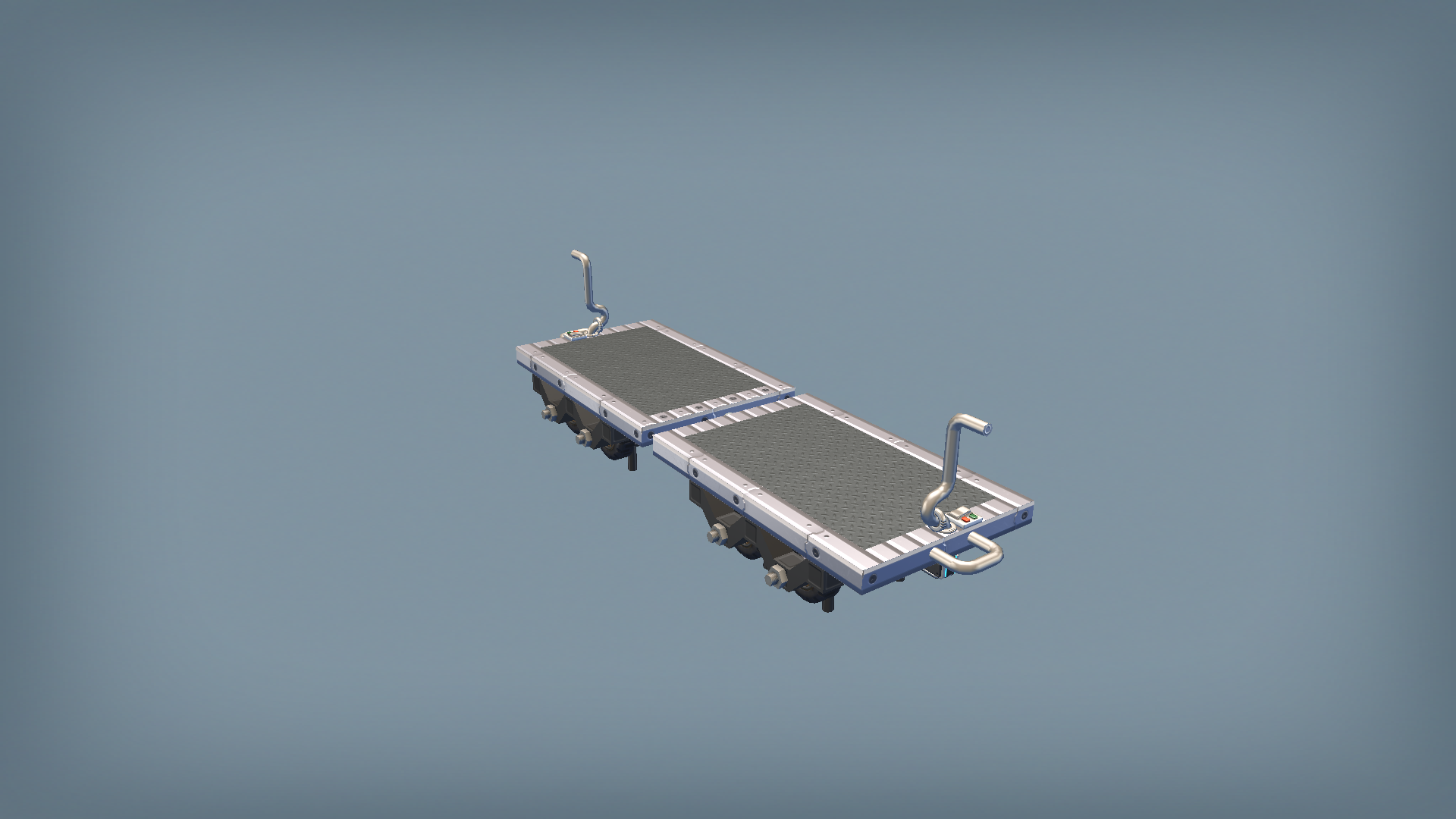 Modular Railway Train Car (blank, large)
