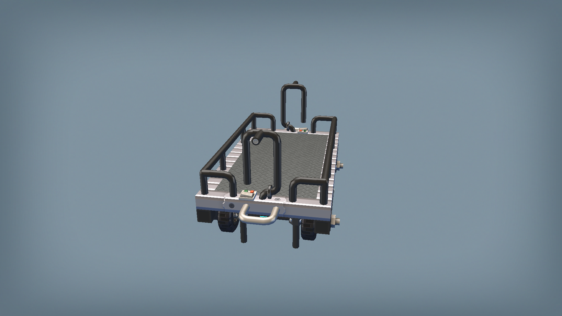 Modular Railway Train Car (cargo basket, old)