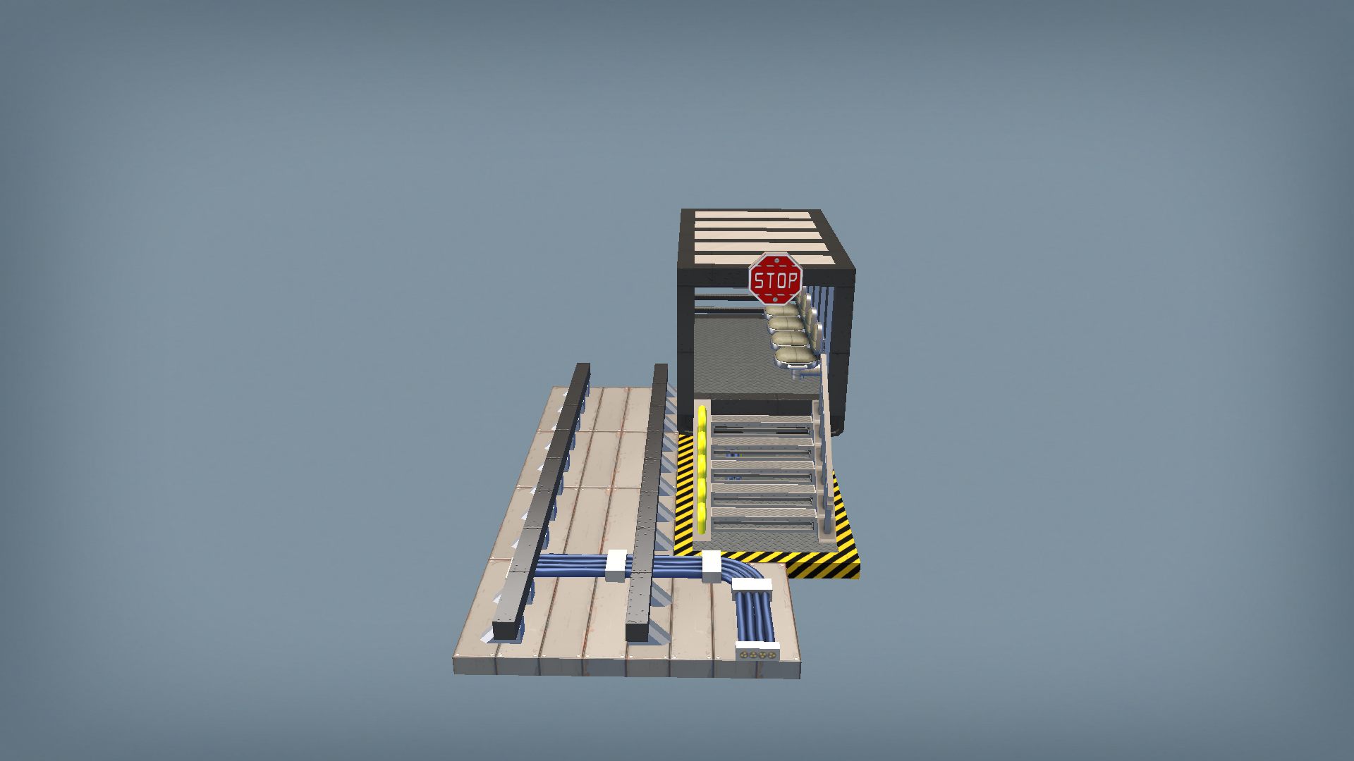 Modular Railway Mini Station