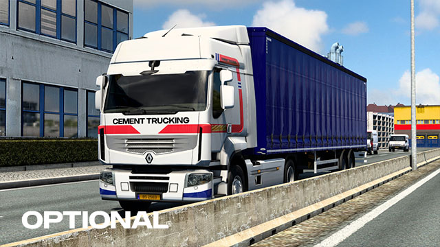Renault Premium Cement Trucking Skin preview