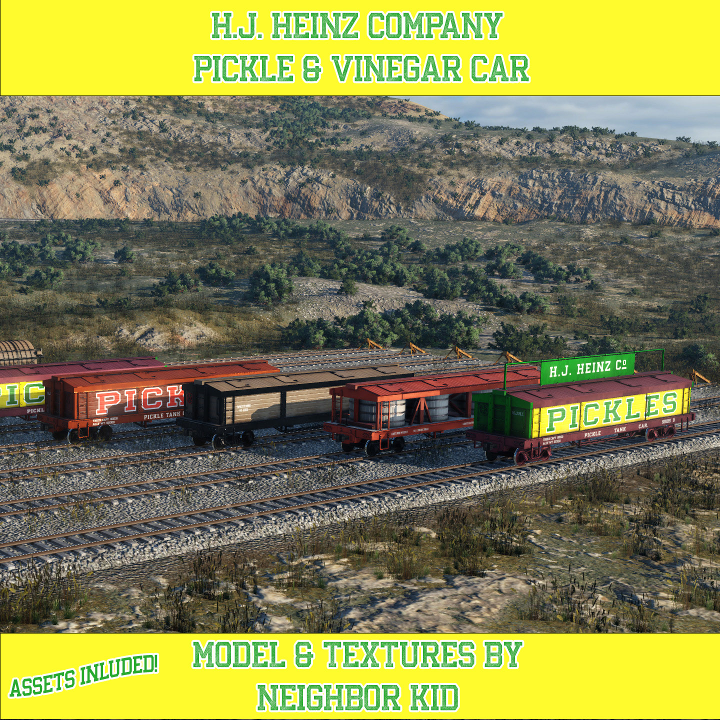Heinz Pickle Cars