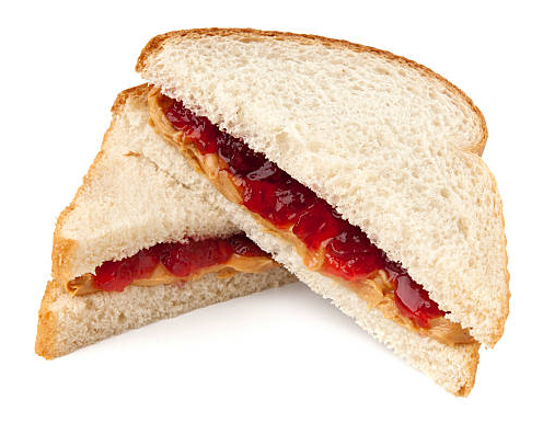 Nut Butter & Glytch Jelly Sandwich