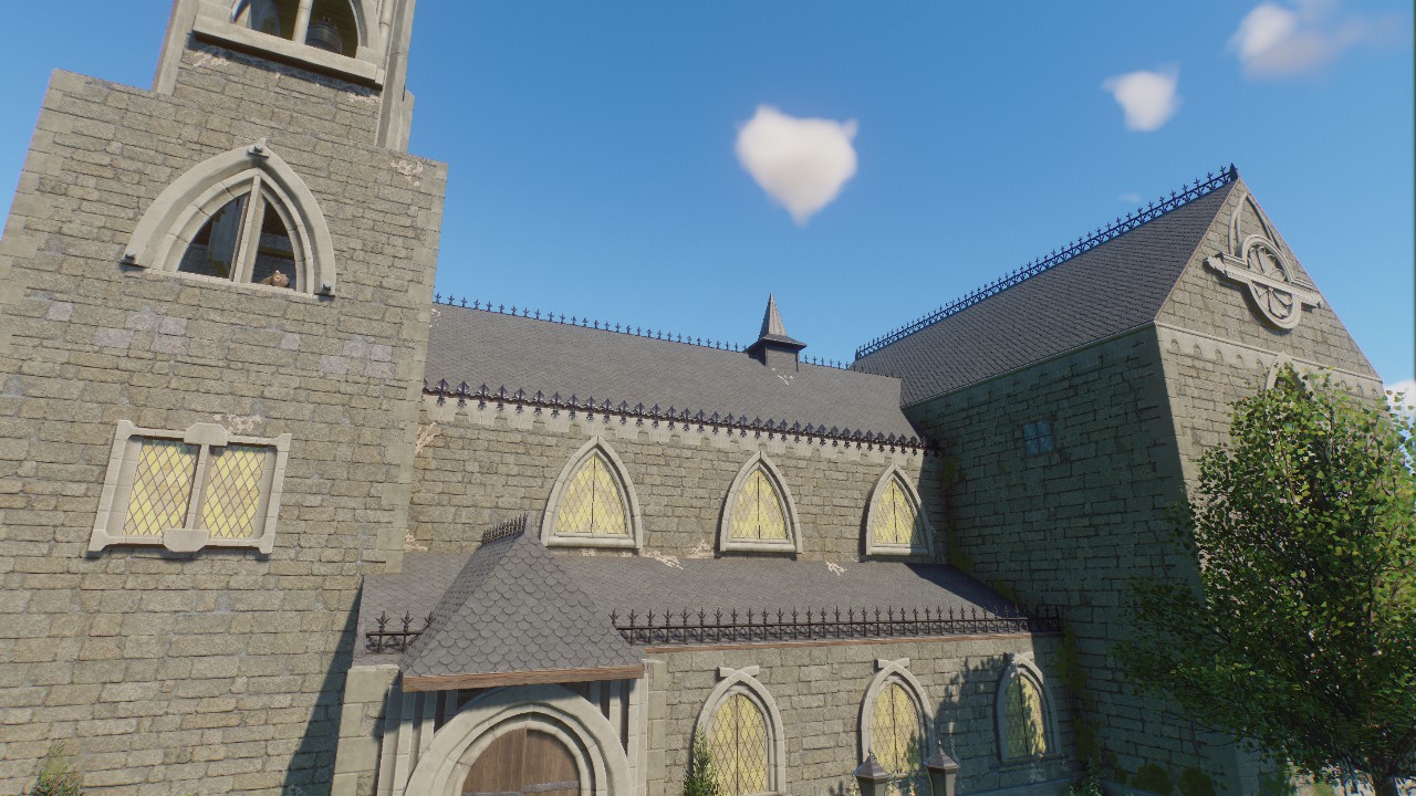Decorative Building Church