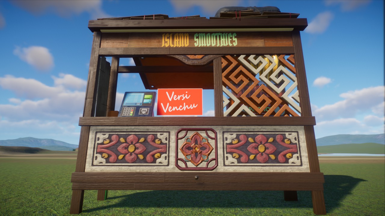 Indonesian Street Food Shop by ZSHplays (tropical theme)