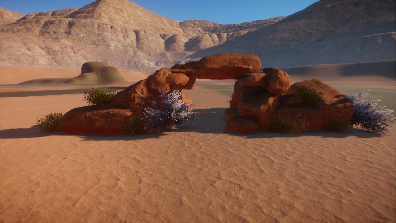Red Desert Rock Archway