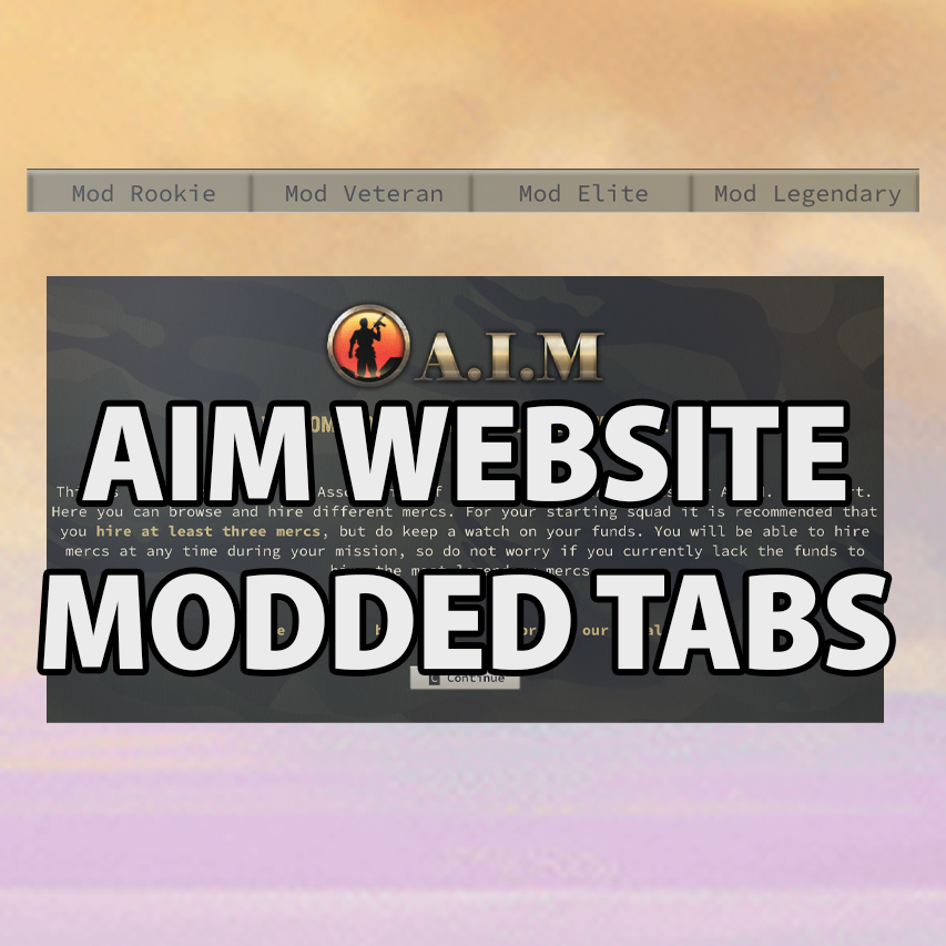 AIM Modded Merc Tab