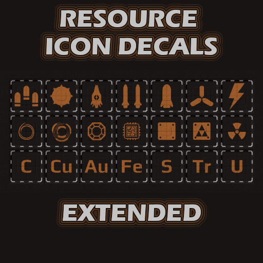 Resource Icon Decals Extended