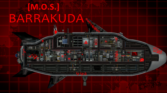 [M.O.S.] Barrakuda – Barotrauma Mod