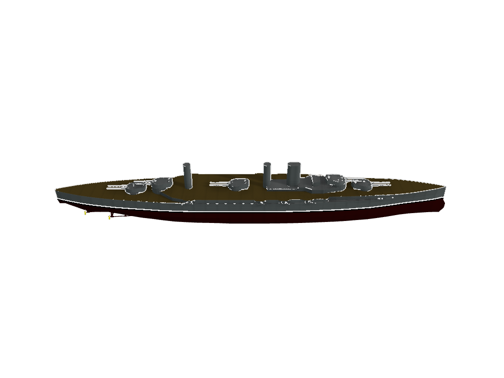 一战战巡船体  WWⅠ BC HULL