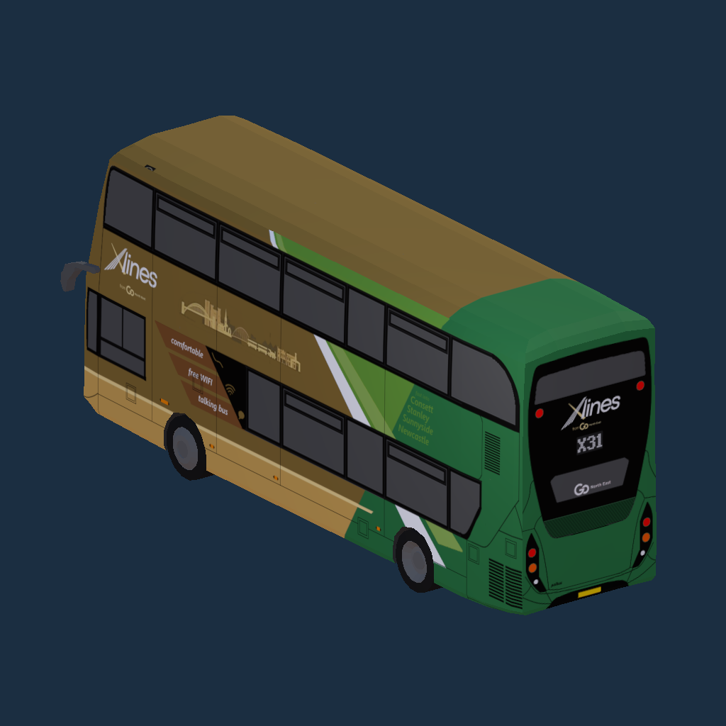 XLines Go North East Enviro400MMC