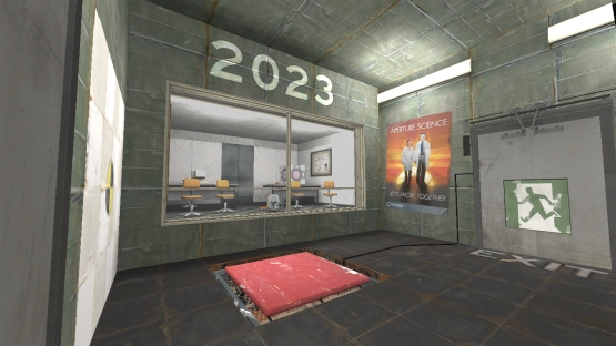 My first hammer map :D (Bee2 textures Bruh)