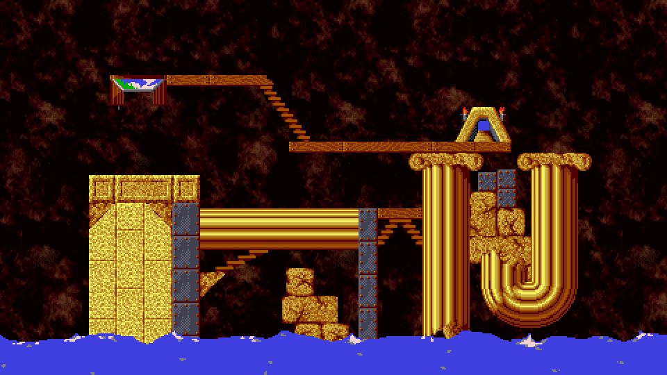 Lemmings - Pillars