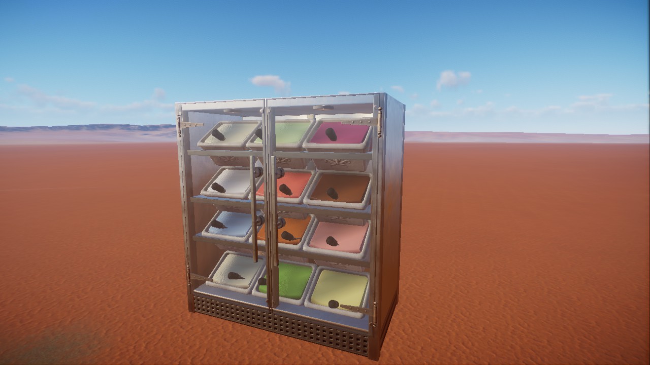 Ice cream fridge