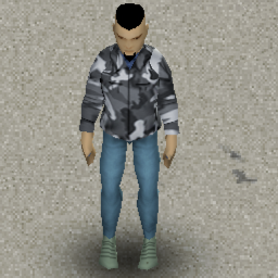 Urban Camo Jacket – Project Zomboid Mod
