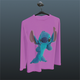 Disney Long Shirt Stitch 2