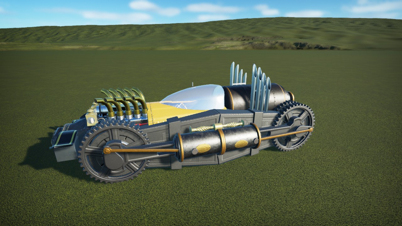 steampunk car
