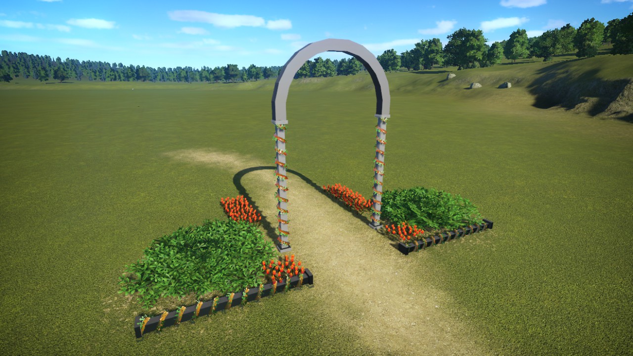 4m Stone Vine Pole Flexi