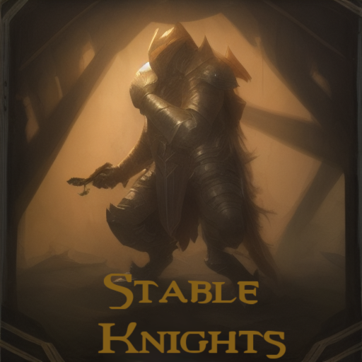 Stable Knights - A(I) portrait creation tutorial