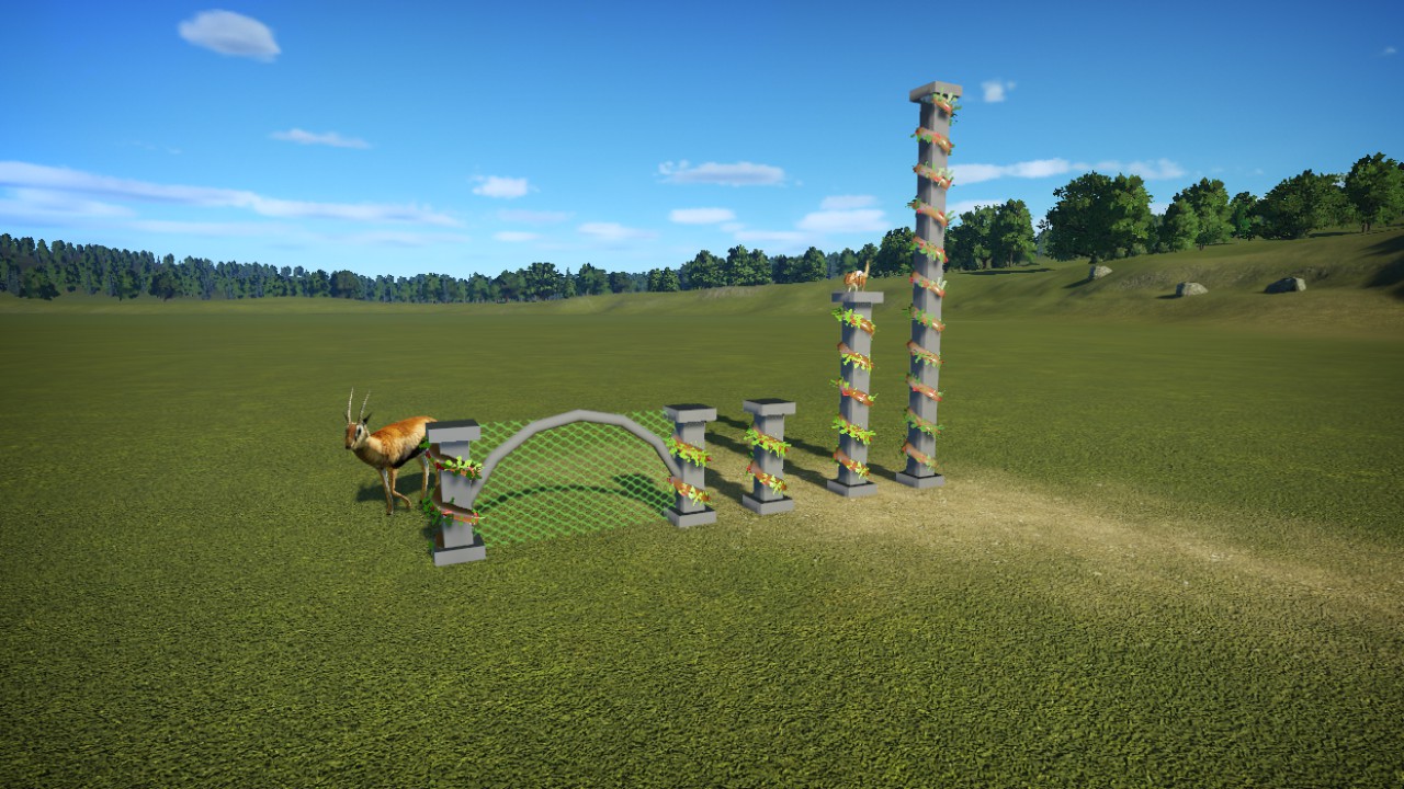 1m Stone Vine Pole Flexi