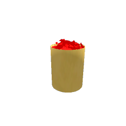wonka candy wrapper ribbons in a bin preview