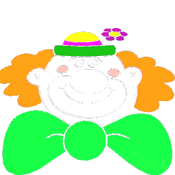 splash pad clown face piece preview