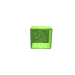 Minecraft wall shelf preview