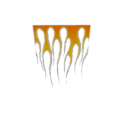 Hot wheels flame wall decal preview