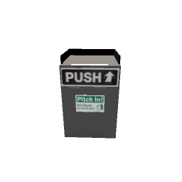 business trash can preview