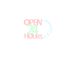 open 24 hrs sign smaller preview