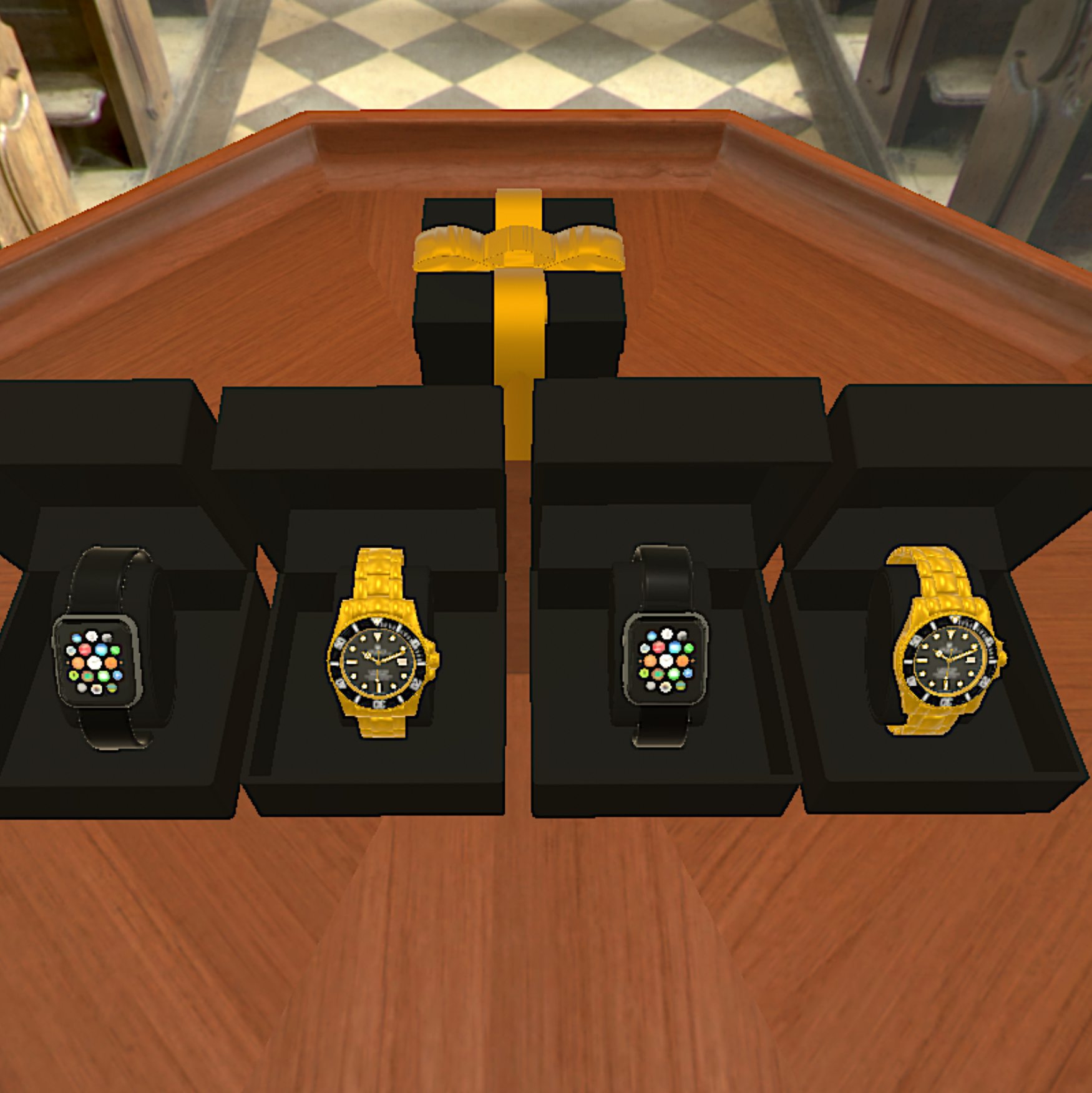 Animated Rolex & Apple Watch