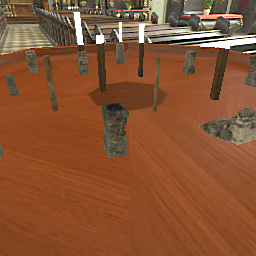 Log City Pillars