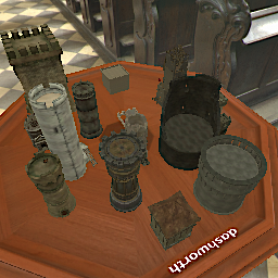 Stone/Metal Watchtowers