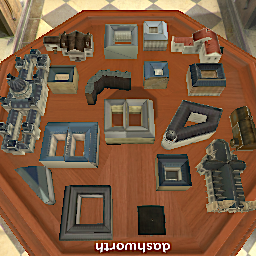 Simple Modern Town Set