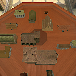Simple Medieval Town Set