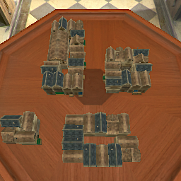 City Backdrop Set