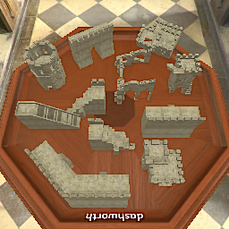Stone Watchtower Set