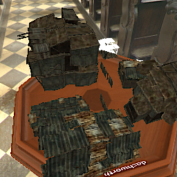 Scrap Metal House Set