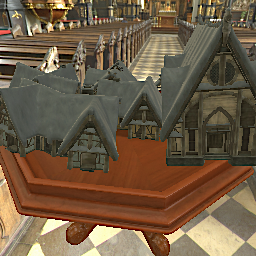 Snowy Town Set