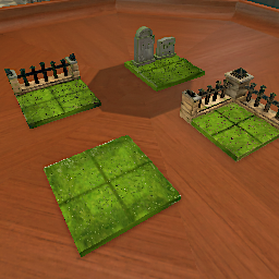 Grassy Graveyard Set