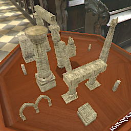 Desert City Pillars
