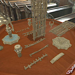 Desert City Ornaments