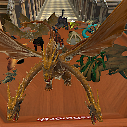 Multi-Headed Mythic Creatures Animated