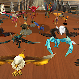 Mythic Birds Animated