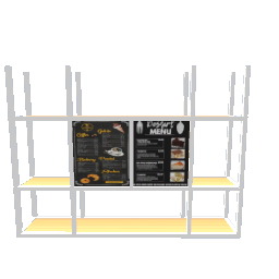Ceiling shelf for bakery 3 preview